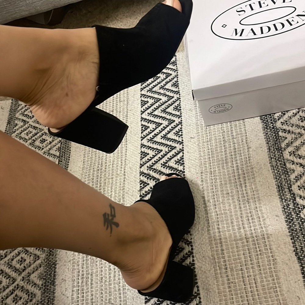 Black mules